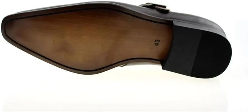 Оксфорды из натуральной кожи, коричневый — фото 4