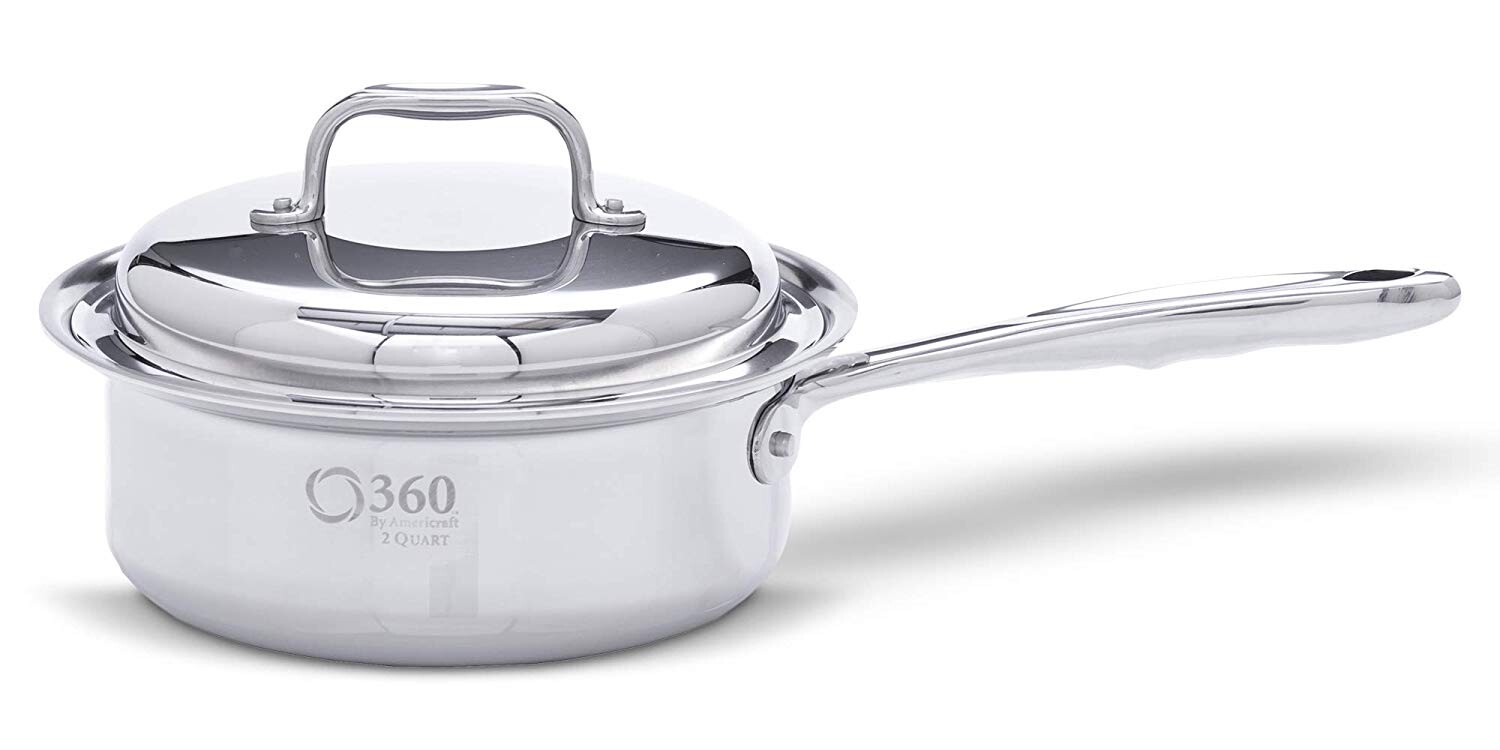 

Кастрюля с крышкой 360 Cookware, 2 литра