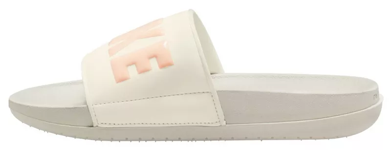 Женские шлепанцы Nike для внедорожной площадки, цвет Sail/Crmsn Tnt/Light Bone — фото 4
