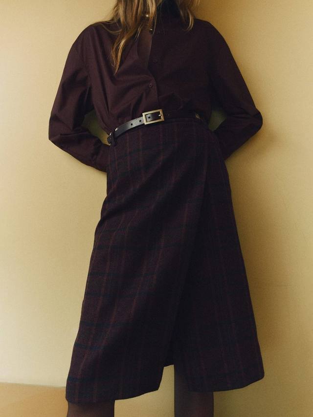 

Джемпер Jaguar Oversized из хлопкового поплина Mango, Brown