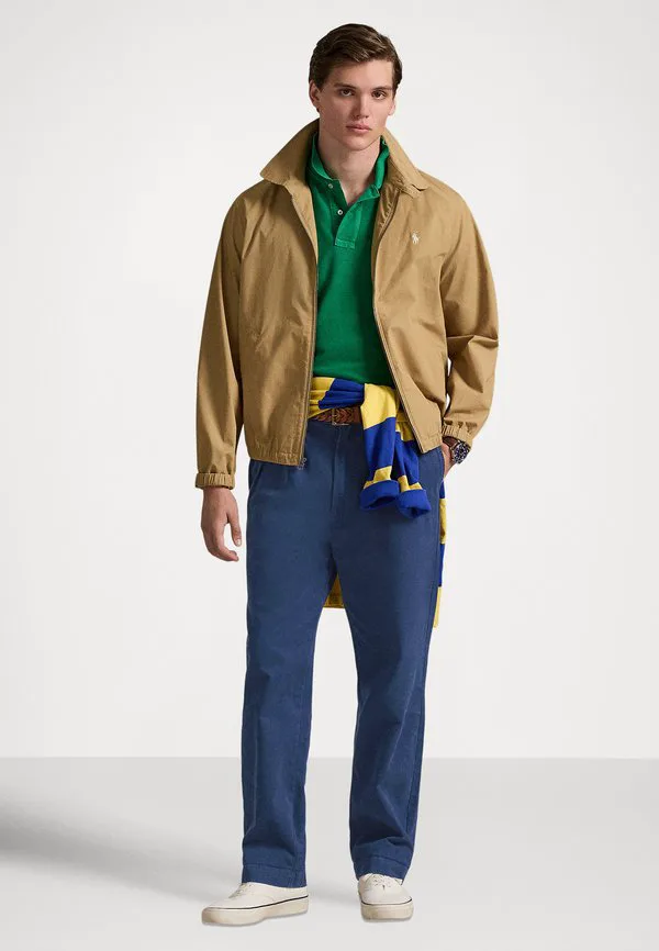 Брюки-Чиносы whitman свободного кроя со складками, унисекс. Polo Ralph Lauren, Newport Navy — фото 2
