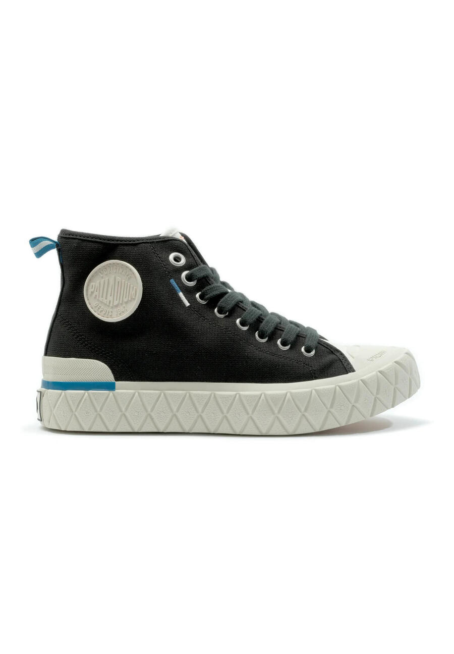 Ботинки PALLADIUM Unisex PALLA ACE CHUKKA ORGANIC, ботильоны 79142-008-M, чёрные — фото 2