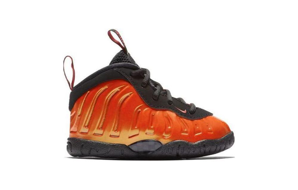 Кроссовки Nike Air Foamposite One Habanero Red TD, цвет Orange — фото 2
