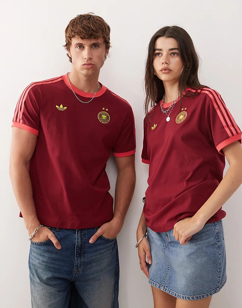 

Футболка adidas Football Germany бордового цвета Adidas Performance