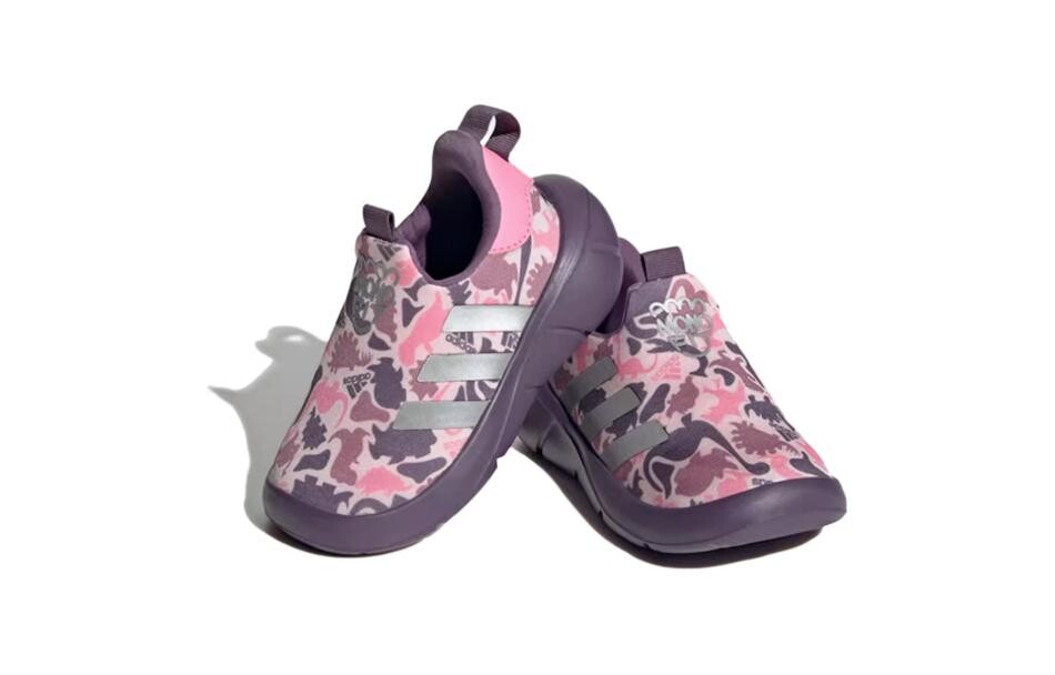 Кроссовки adidas Monofit   Slip-On I 'Wonder Orchid Dinosaur', фиолетовый — фото 3