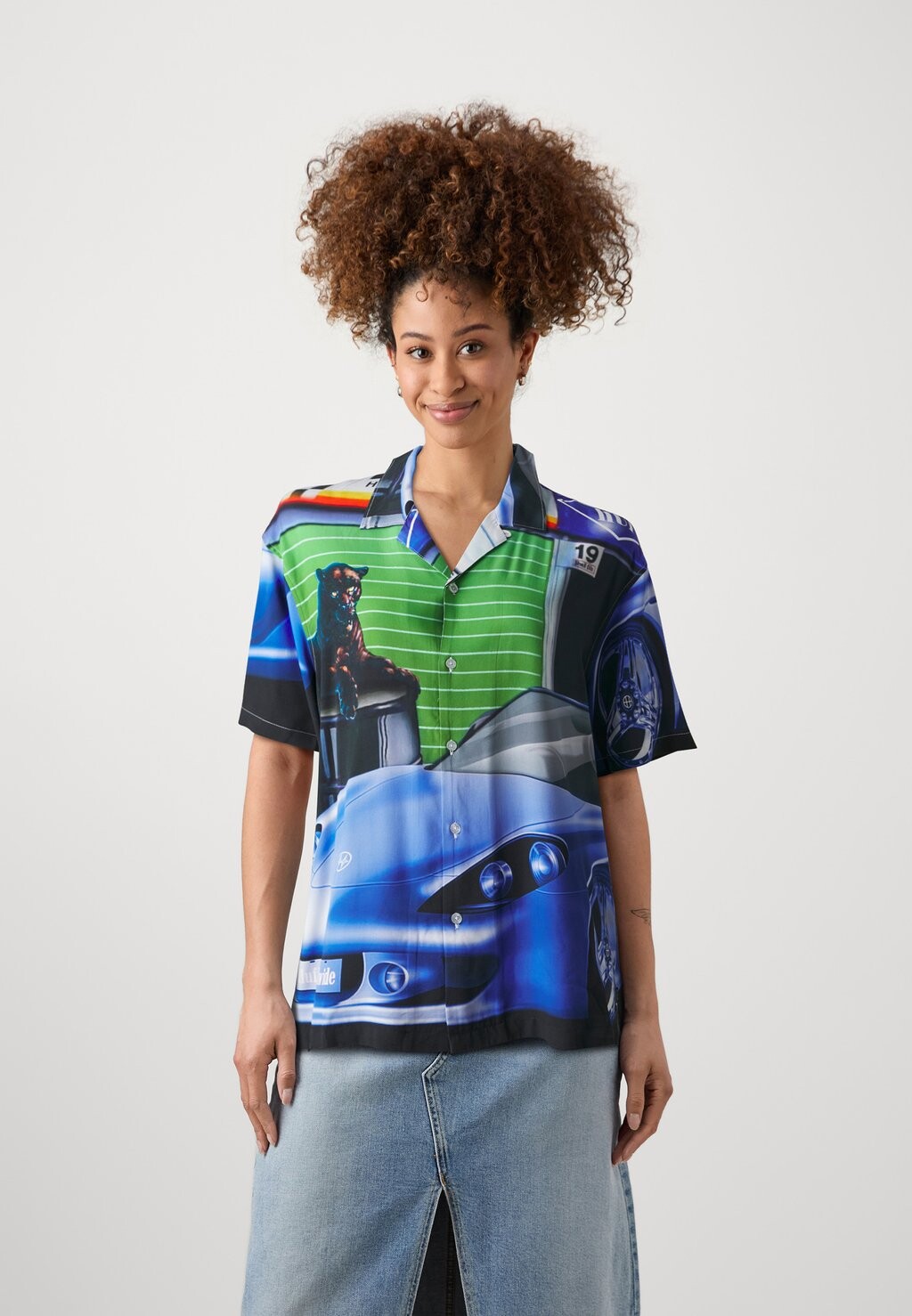 

Рубашка Trophy Resort Unisex HUF, мультиколор