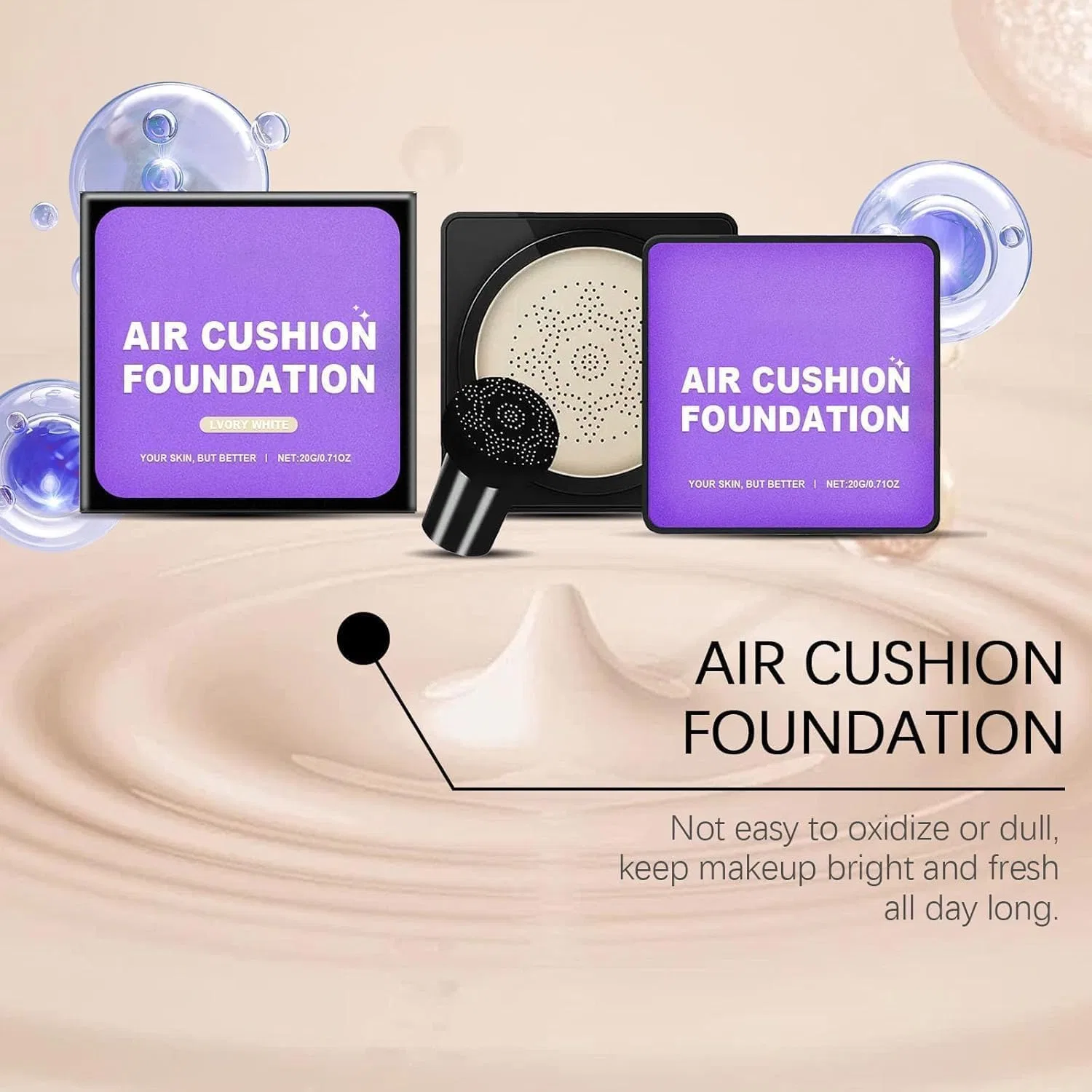 BB-крем «Mushroom Head Air Cushion CC Cream» от Serentia Shibeikadi, Natural And Ivory — фото 2