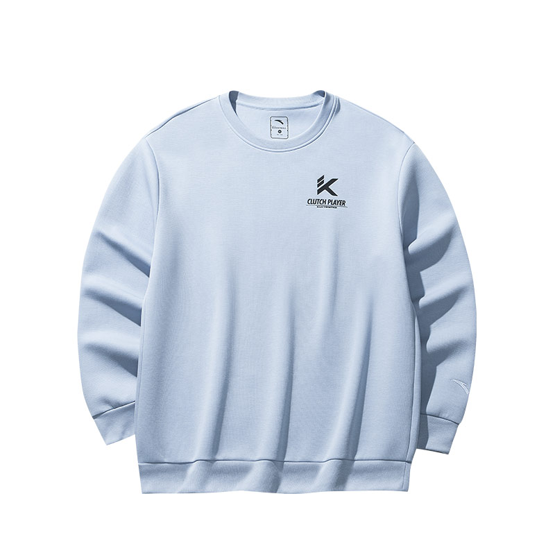 

ANTA Толстовка из баскетбольной коллекции мужская Near Sea Blue