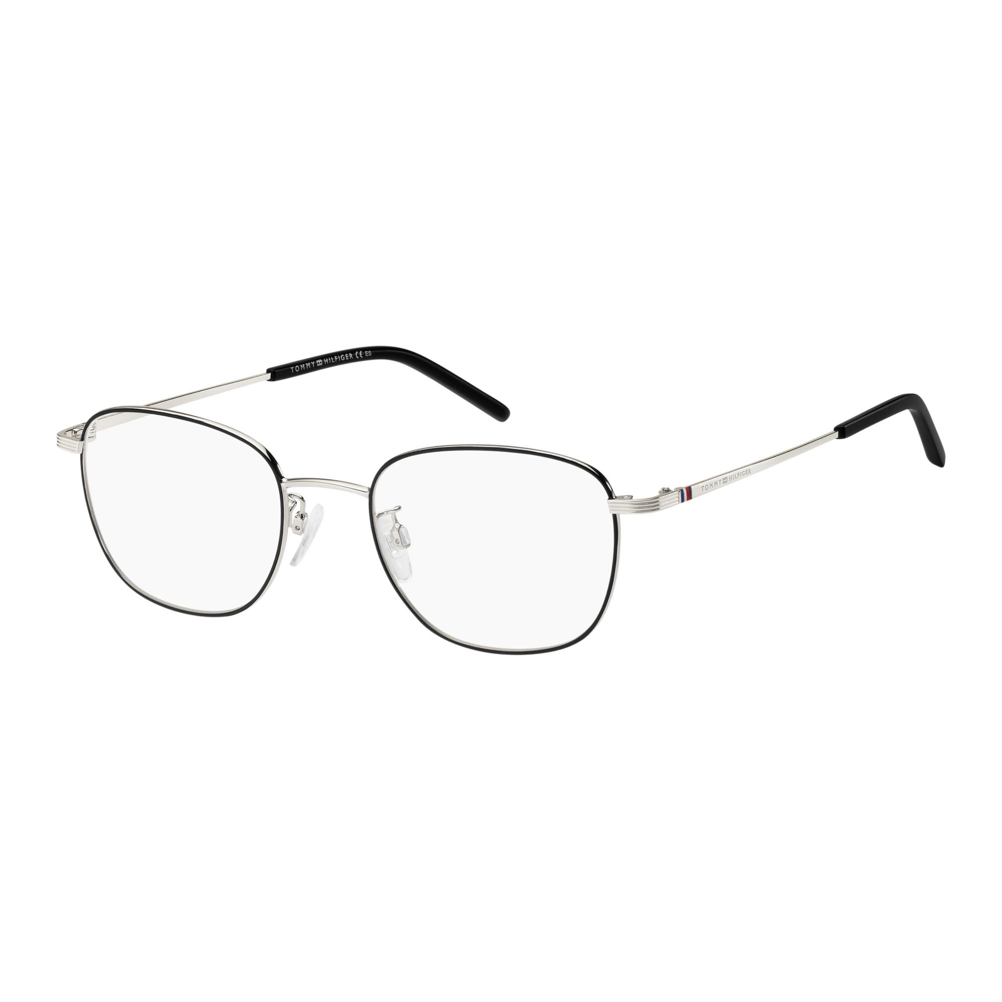 

Tommy Hilfiger Квадратные очки унисекс серебристо-черные, Silver/Black