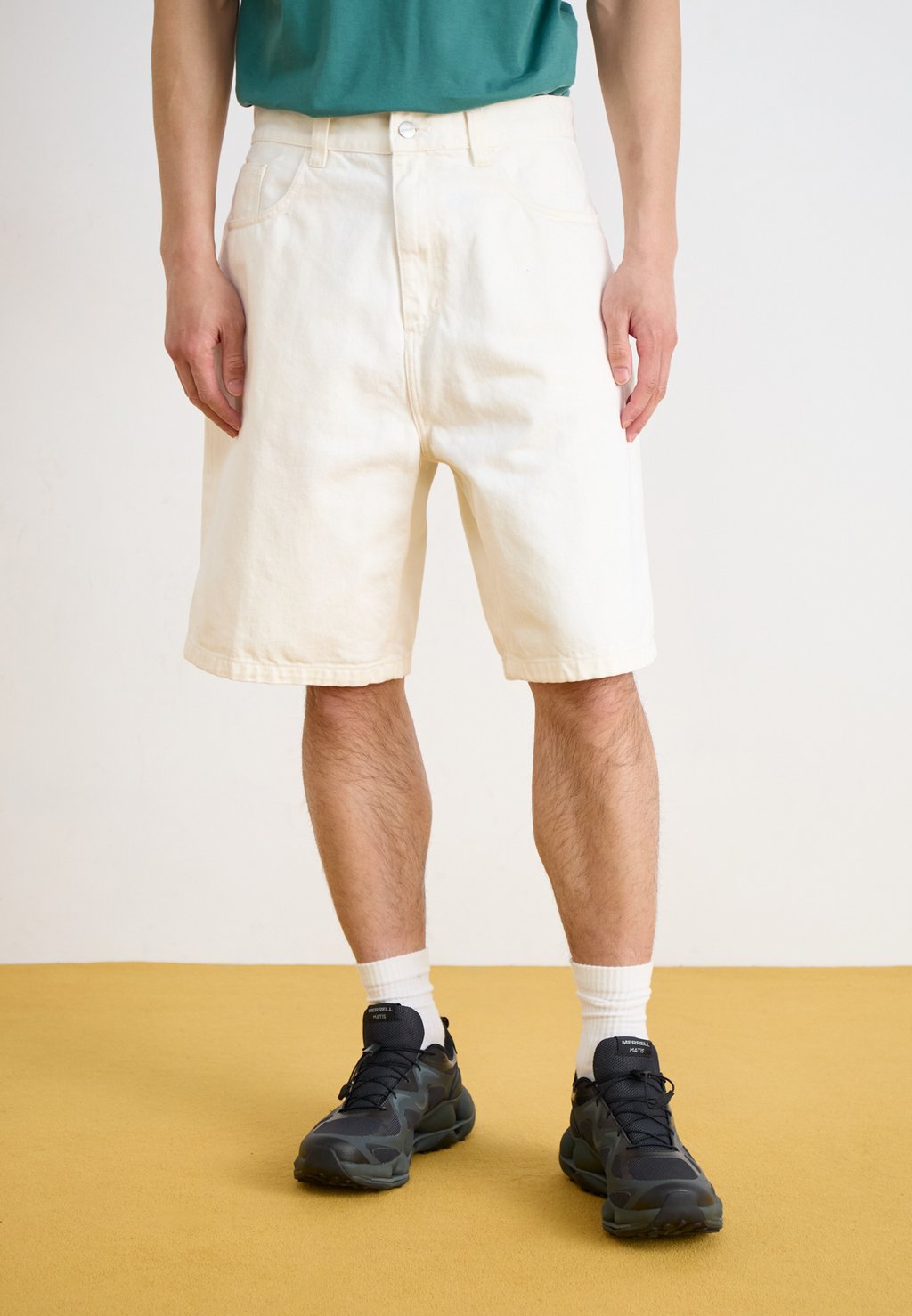 

Джинсовые шорты BRANDON Carhartt WIP, белый