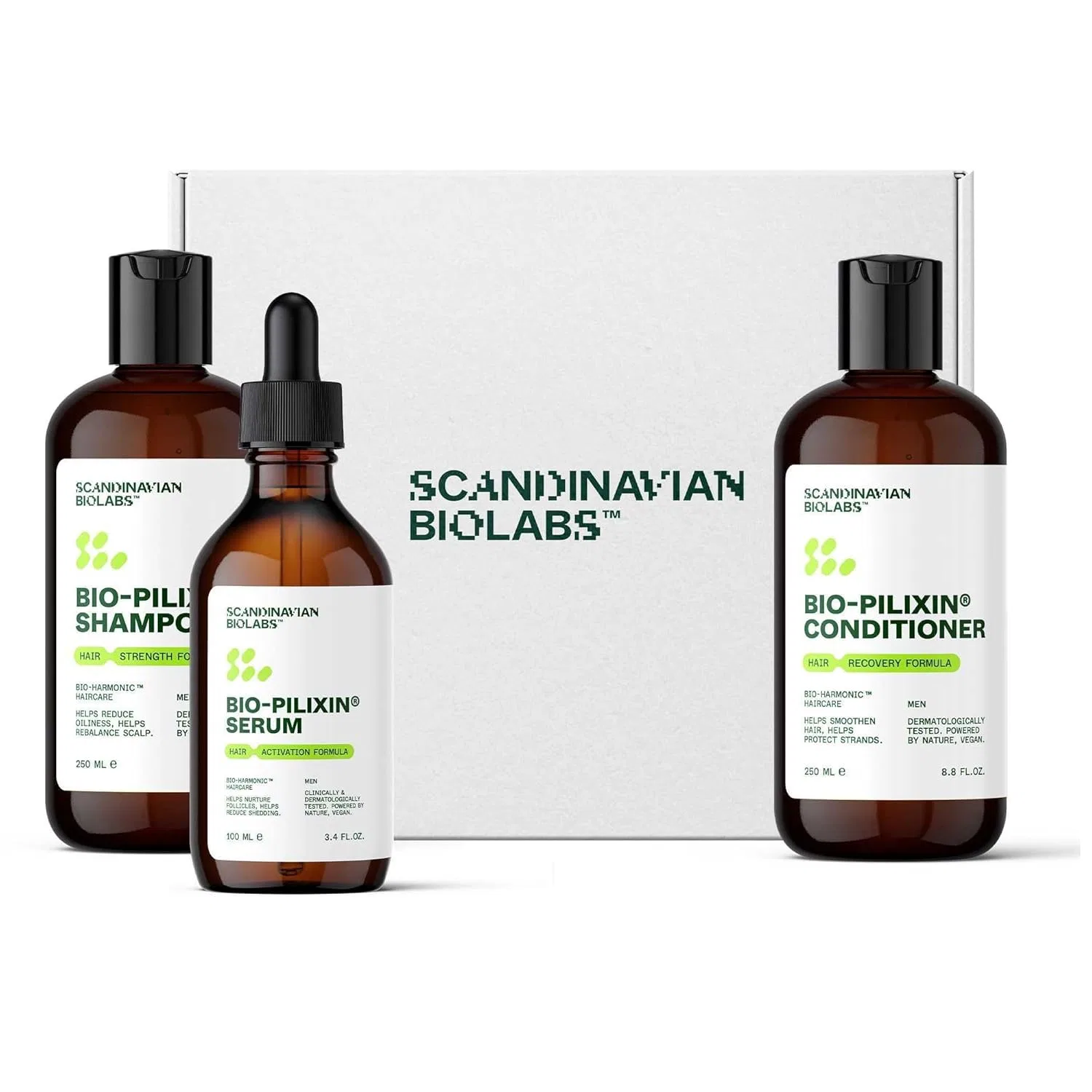 Средство для волос Bio-Pilixin Routine для мужчин от Scandinavian Biolabs Scandinavian Biolabs — фото 2