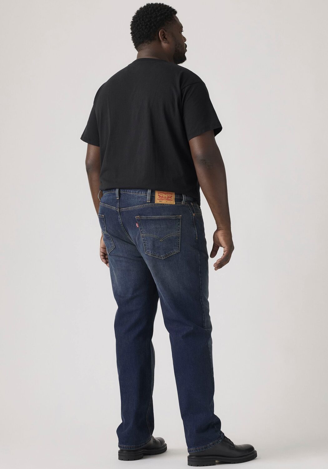 Levi's Big & Tall Джинсы Regular '541' в темно-синем цвете — фото 4