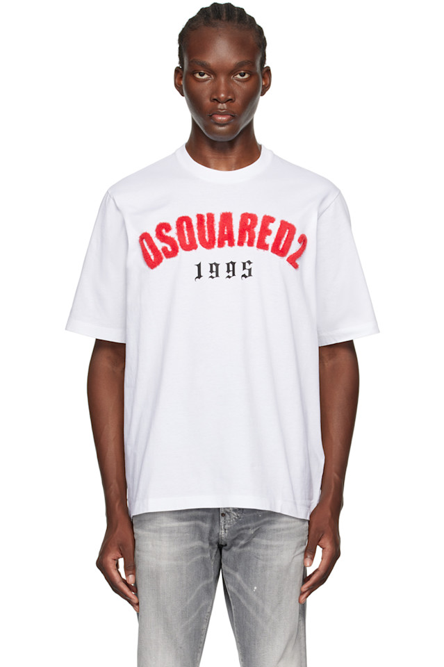 

Футболка свободного кроя Dsquared2, белый