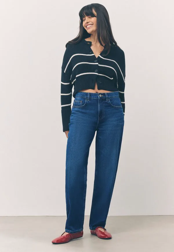 Бочка с широкой ногой Next, Denim Dark Blue — фото 2