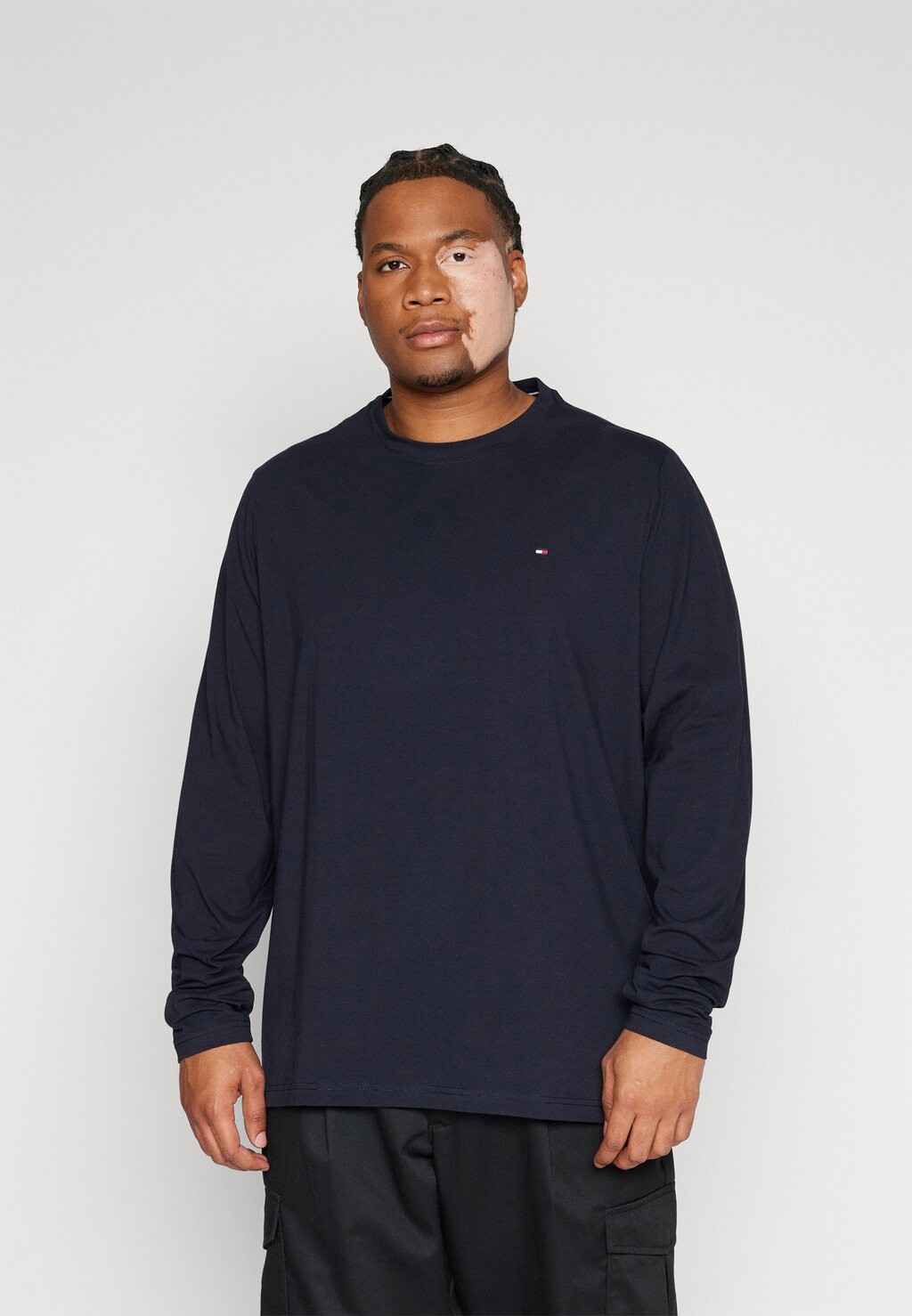 

Футболка с длинными рукавами SLIM FIT TEE Tommy Hilfiger, небо пустыни, Черный, Футболка с длинными рукавами SLIM FIT TEE Tommy Hilfiger, небо пустыни