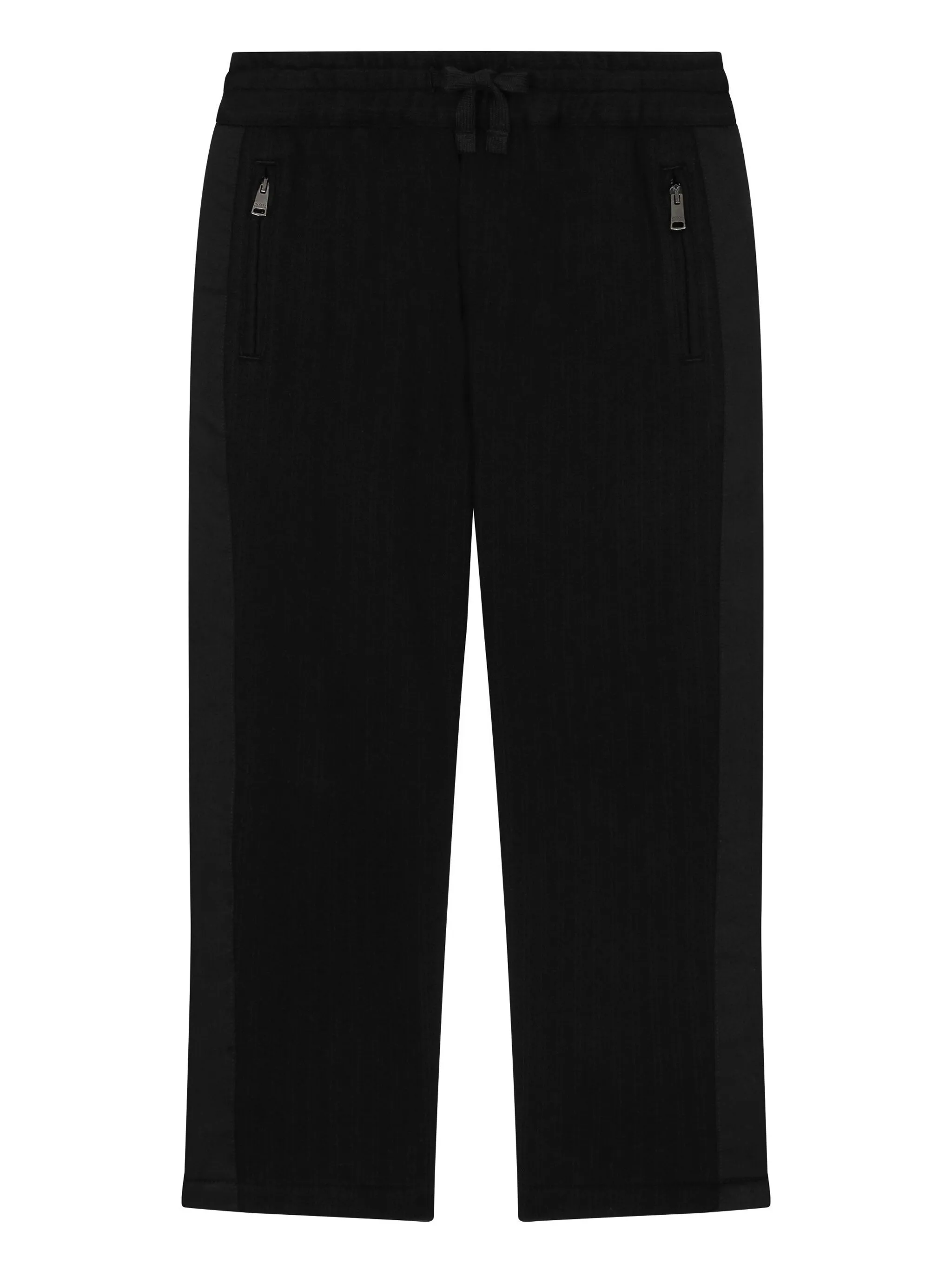 

Джоггеры с логотипом Dolce & Gabbana Kids, черный