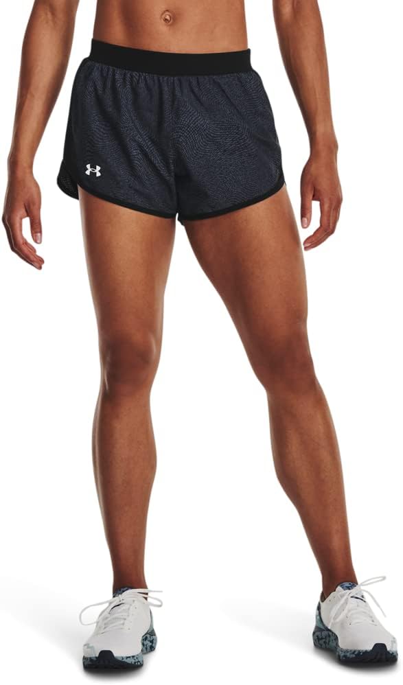 

Женские беговые шорты Under Armour Fly by 2.0 Printed, (019) Black/Black/Rebel Pink