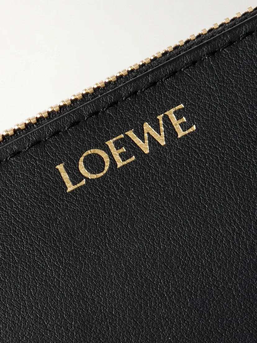 Кожаная сумка через плечо Joya с украшениями LOEWE, черный — фото 4