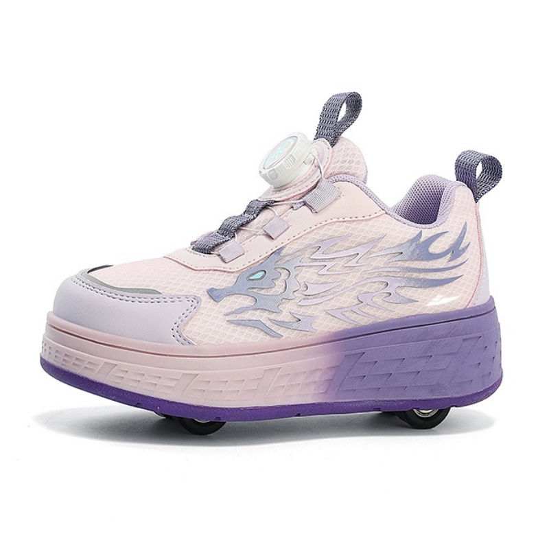 

Детская обувь для повседневной жизни Kuding, розовый/фиолетовый