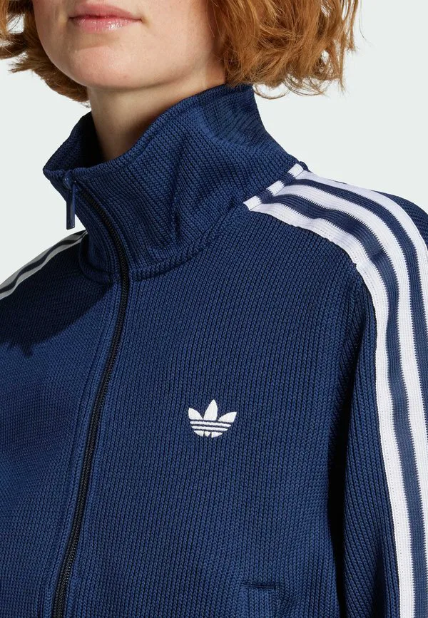 Тренировочная куртка firebird цвета хаки Adidas Originals, Night Indigo White — фото 4