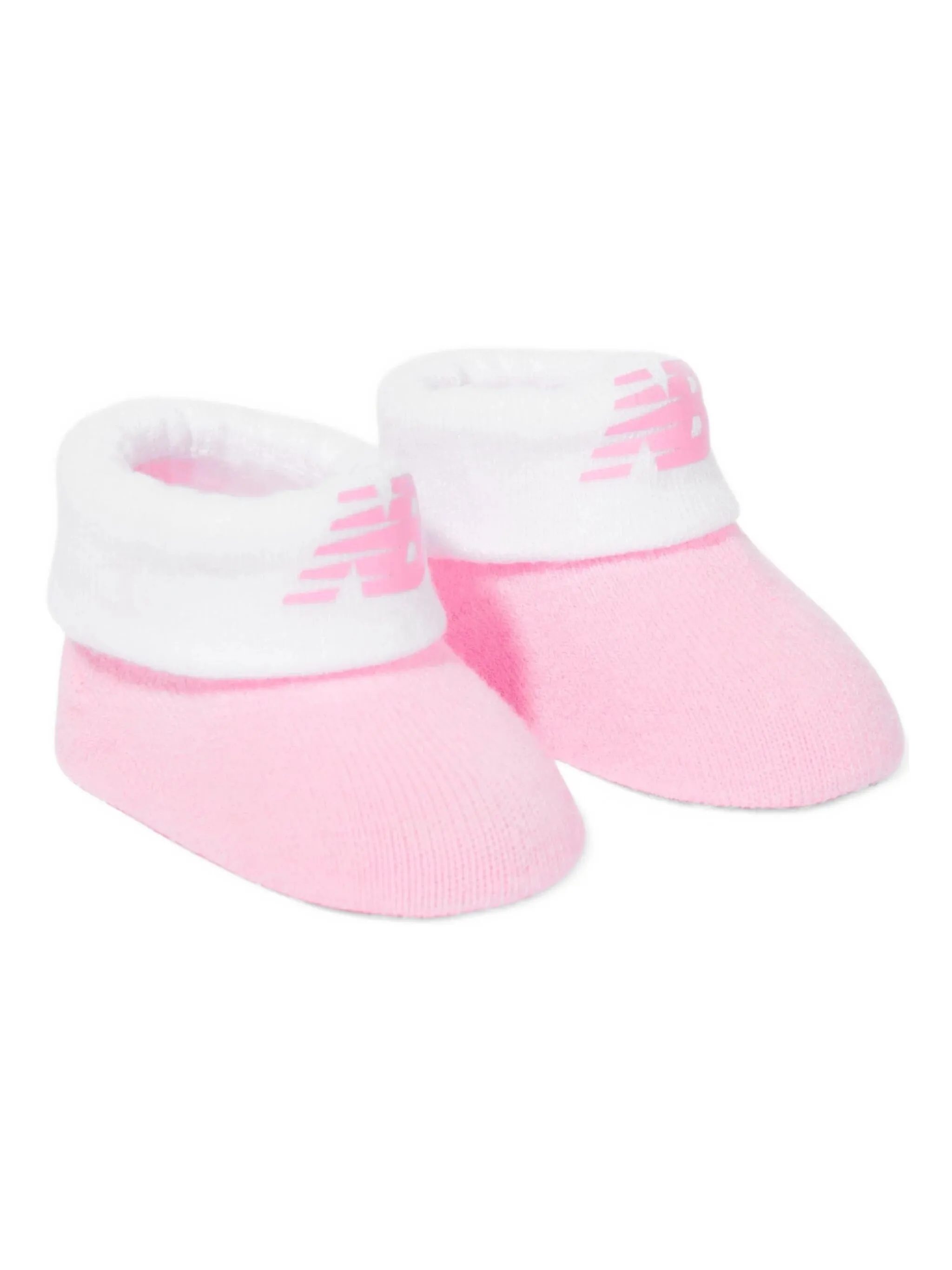 Комплект из боди и нагрудника с логотипом New Balance Kids, розовый — фото 3