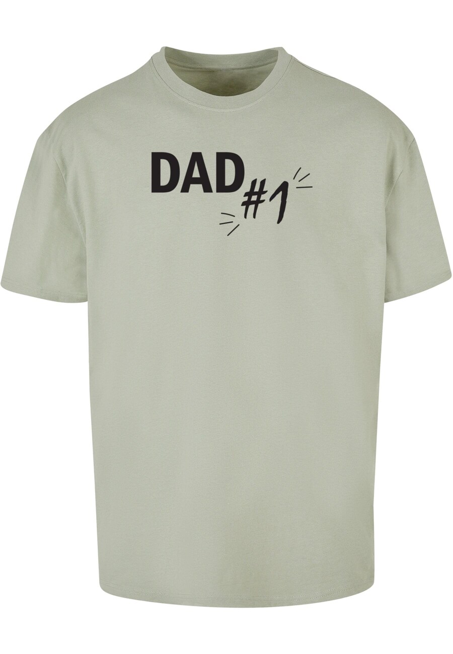 

Рубашка Merchcode Fathers Day - Dad Number 1, пастельный зеленый