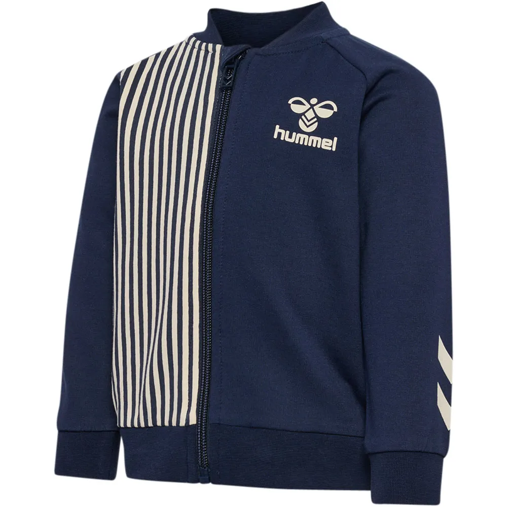 

Толстовка Hummel Stripy full zip, синий
