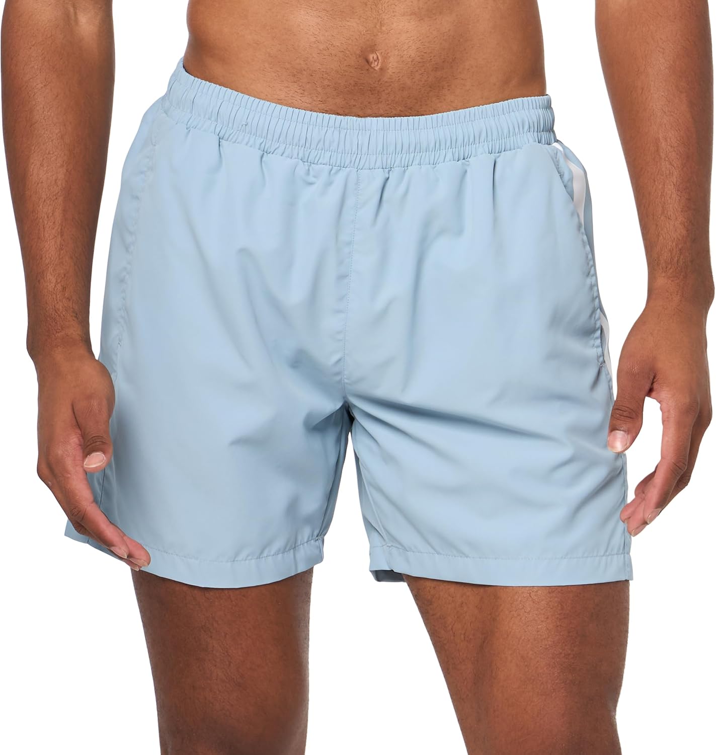 

Мужские плавки BOSS с вертикальным логотипом, Ballad Blue