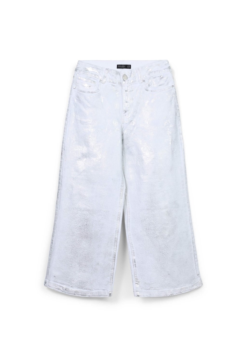 

Джинсы прямого кроя CULOTTE EFFETTO SPALMATO Calliope, серебряный