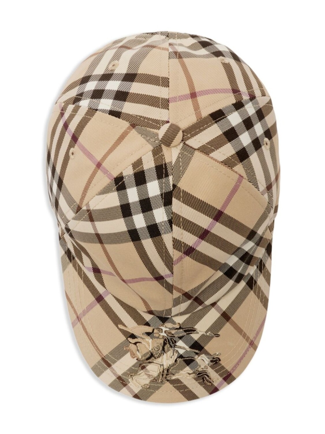 Кепка в клетку Vintage Check Burberry, нейтральный цвет — фото 3