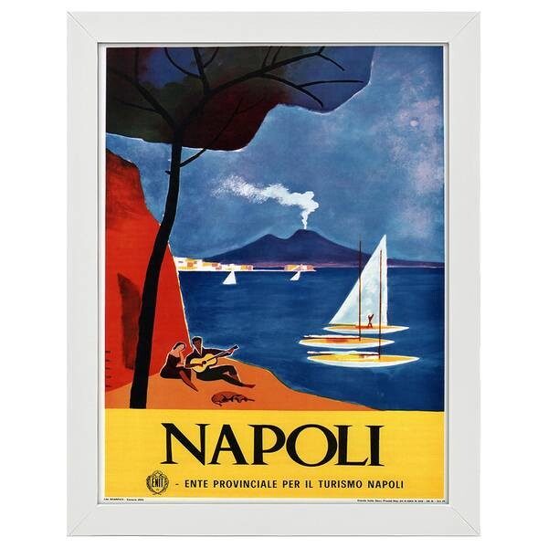 

Рамка для фотографий LegendArte Poster Napoli, белый