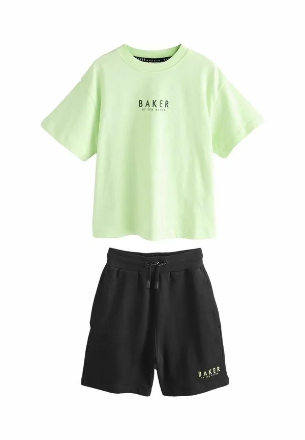 Спортивные штаны стандартного кроя Baker By Ted Baker, Lime Green/Black