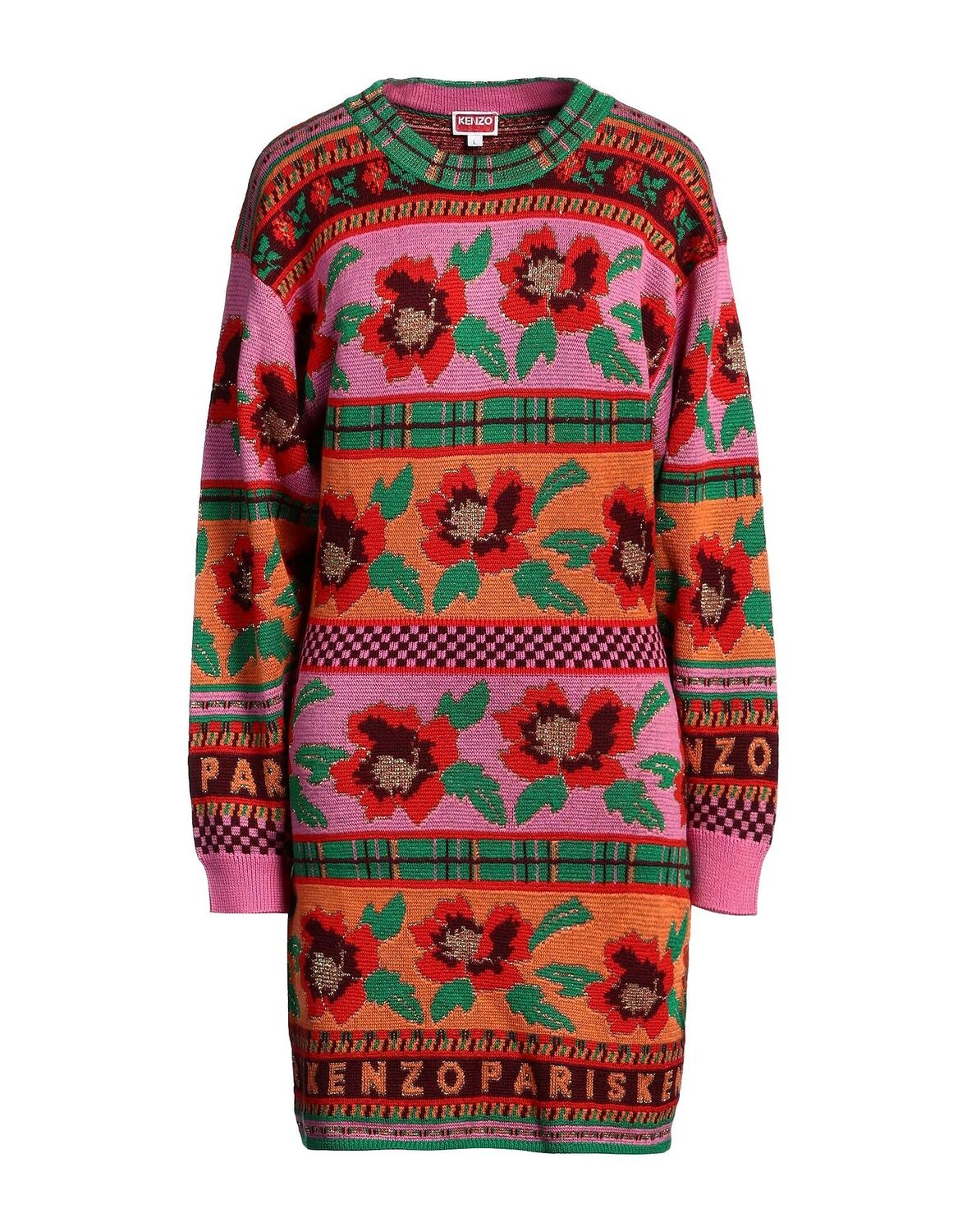 

Мини-платье Kenzo, красный