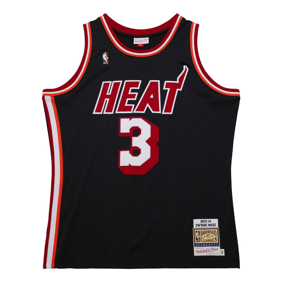 

Джерси Mitchell & Ness x Miami Heat Dark Hwc 2013-14 Jersey 'Dwyane Wade 3', черный