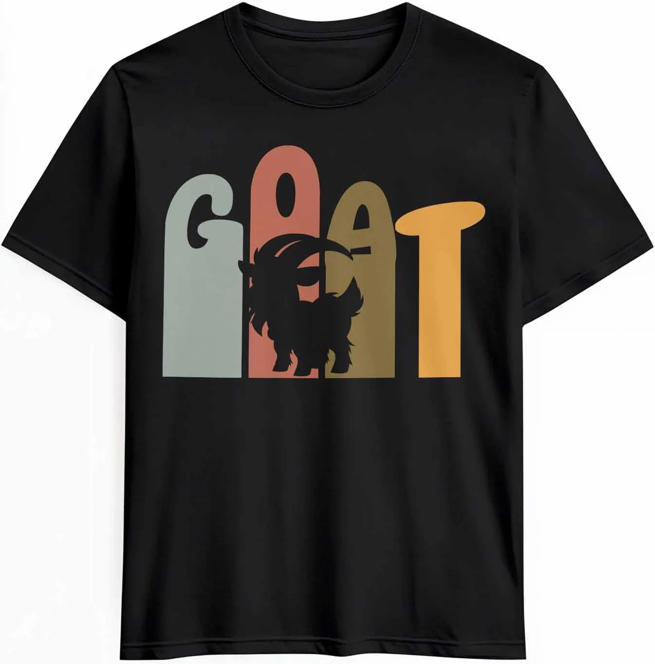 

Мужская футболка с принтом козы CosyBright