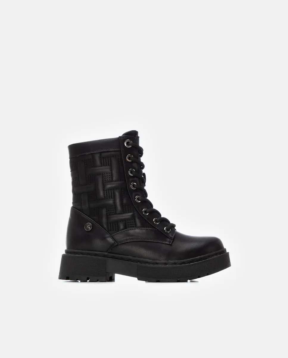 

Детские ботинки с молнией Xti, черный