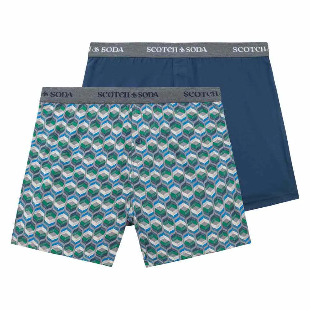 

Боксеры 2 шт Scotch & Soda SSSP25M273377 boxers 2 units, зеленый