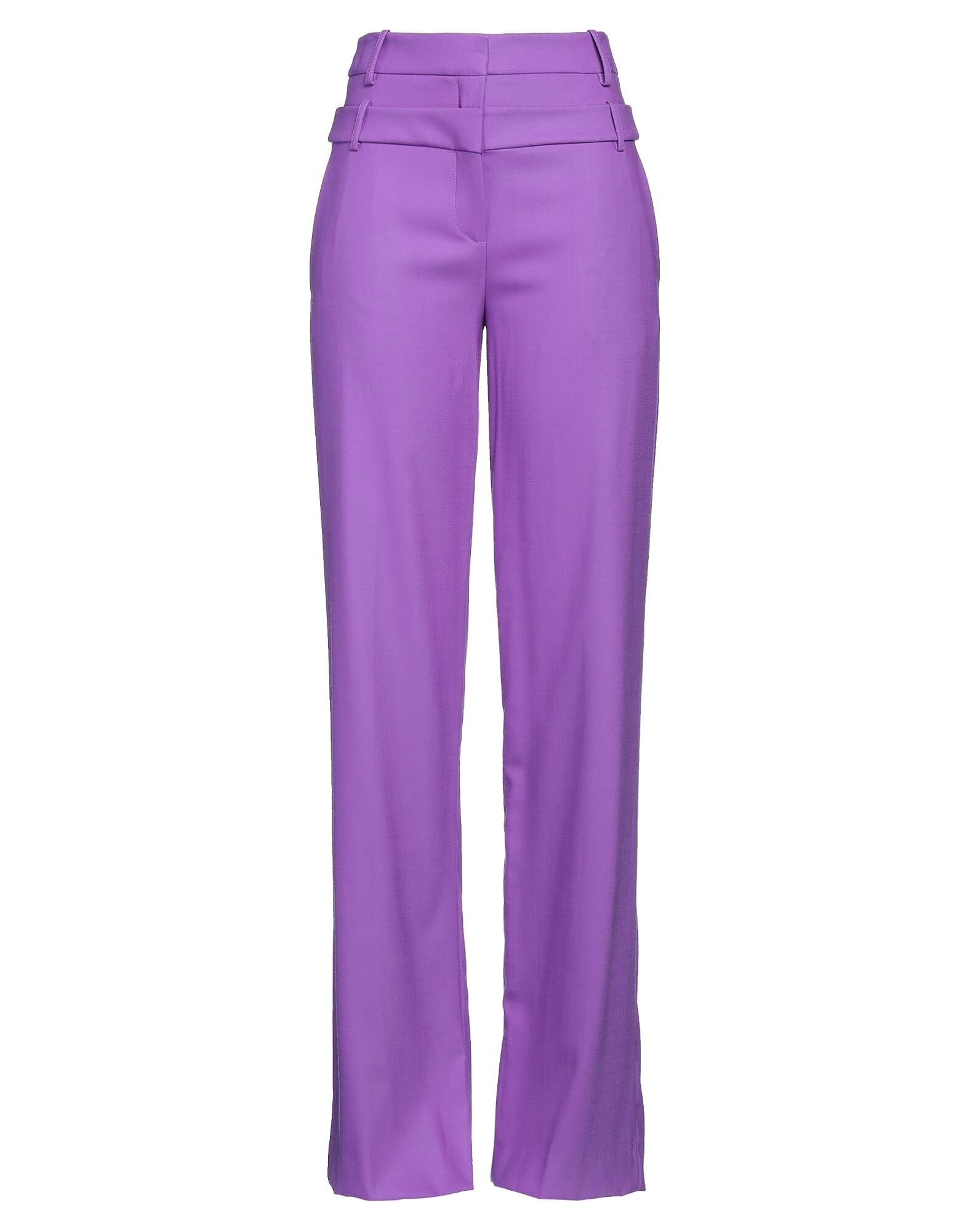 

Брюки David Koma, лиловый