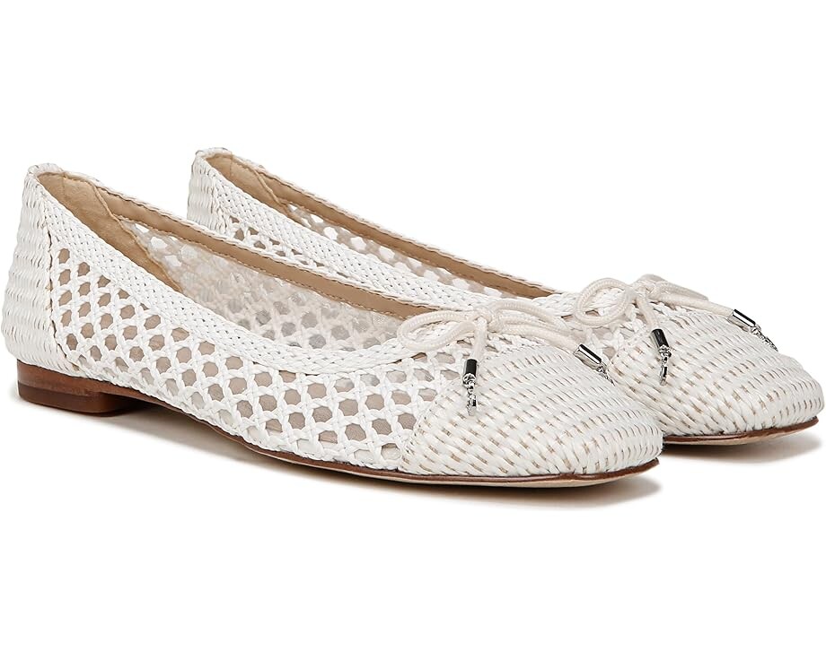 Туфли на плоской подошве Sam Edelman May, цвет Bright White