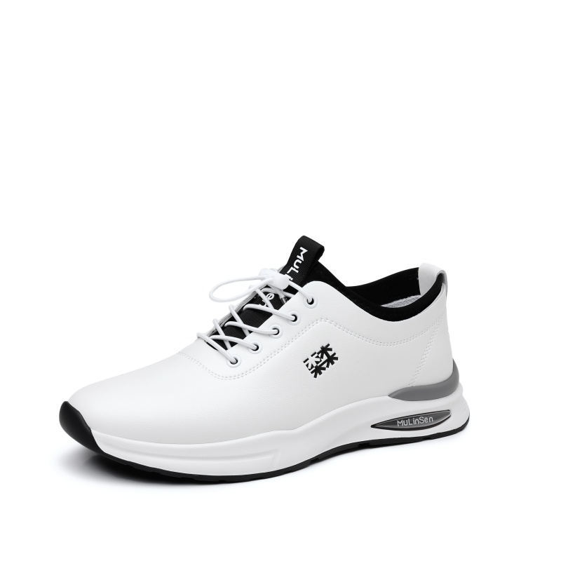 

Амортизирующие, сбалансированные, износостойкие, нескользящие, повседневные туфли для мужчин Mulinsen, Black