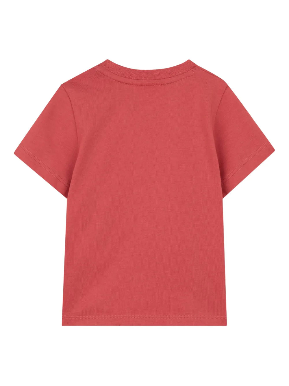Футболка с графичным принтом Boss Kidswear, красный — фото 2