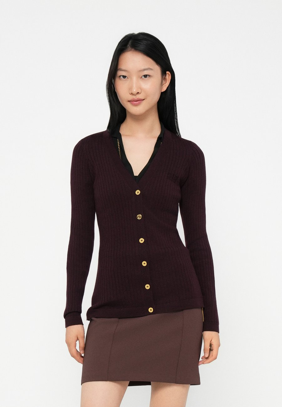 

Кардиган Elisabetta Franchi WOMEN S KNITTED , Merlot/Bordeaux