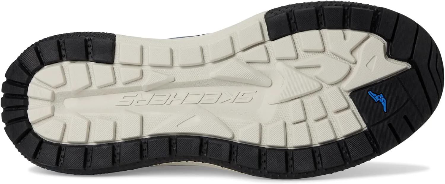 Мужские слипоны Skechers USA Meroe - Alden Bungee Lace Slip-Ins, синий — фото 4