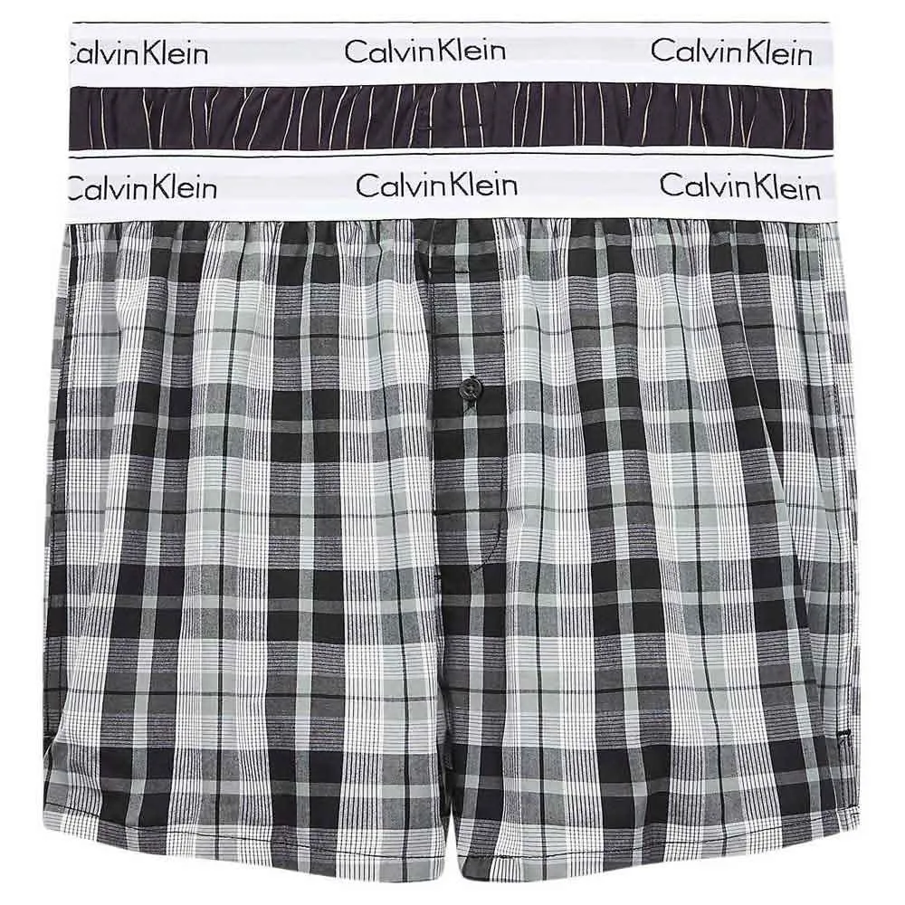 

Трусы-боксеры Calvin Klein Slim 2 units, серый