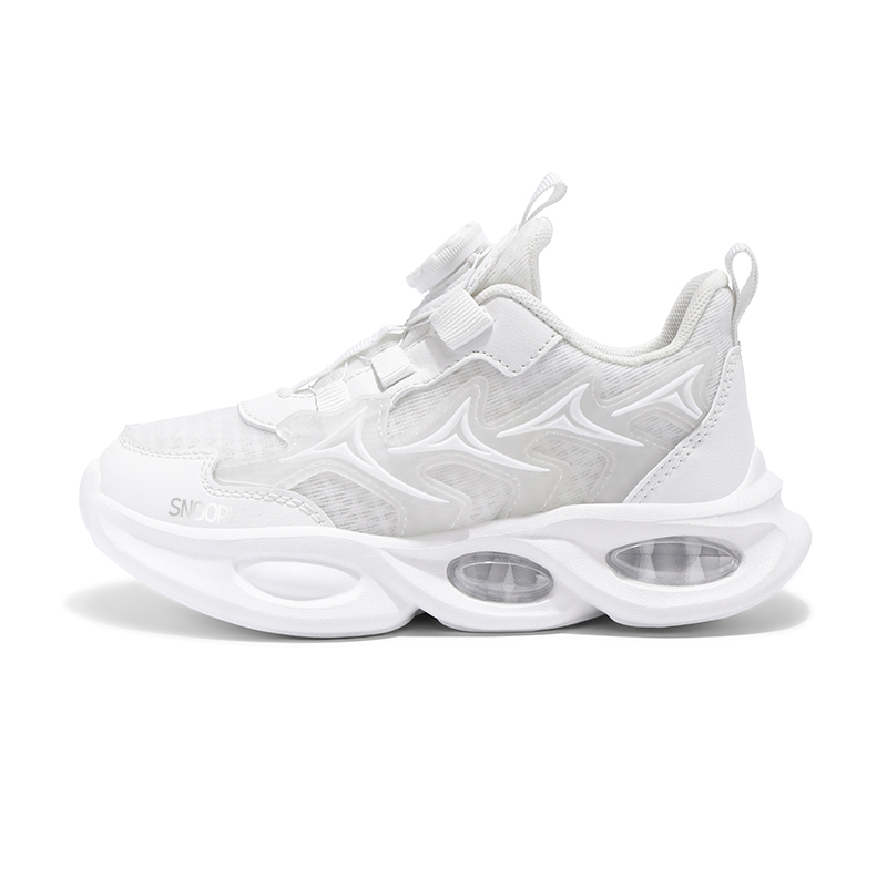 

Кроссовки для бега для детей, противоскользящие, с защитой от ударов, износостойкие, дышащие, средней высоты SNOOPY, синий