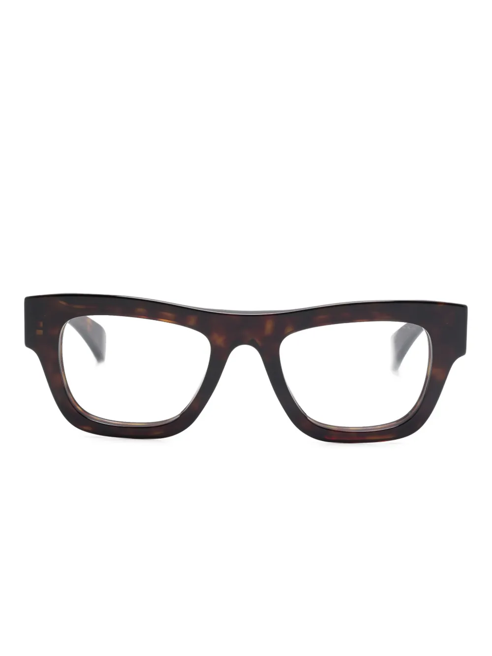 

Очки в геометричной оправе Gucci Eyewear, черный