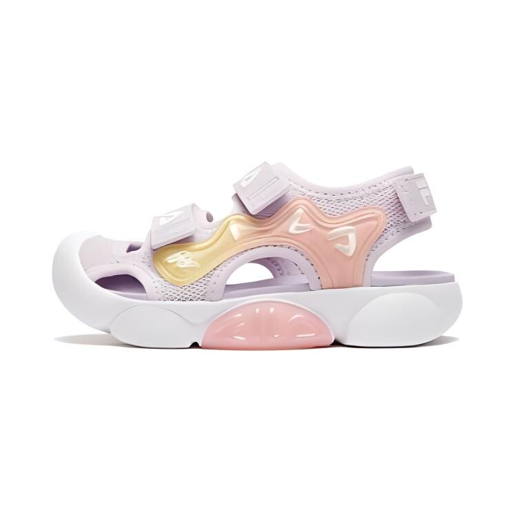 

Детские сандалии для дошкольников Fila Kids, фиолетовый/белый