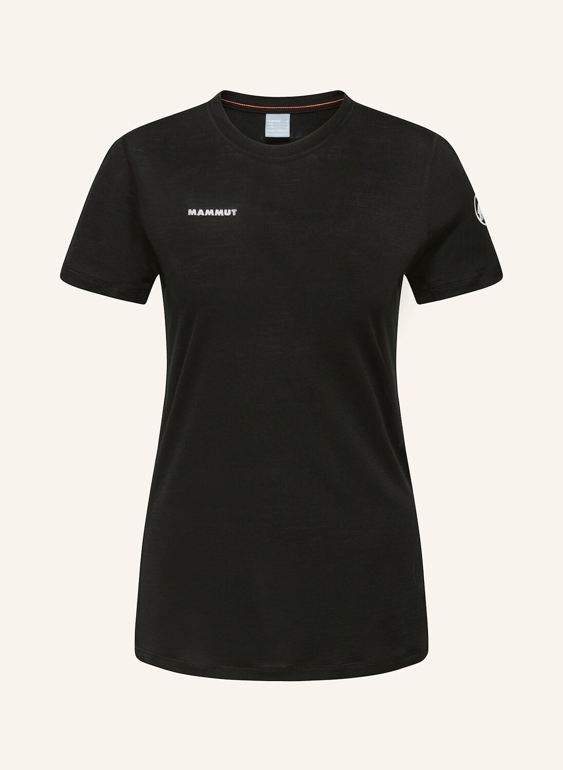 

Футболка tree wool с шерстью мериноса MAMMUT, черный
