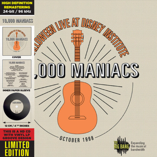 

CD диск 10,000 Maniacs: HALLOWEEN LIVE at DISNEY INSTITUTE