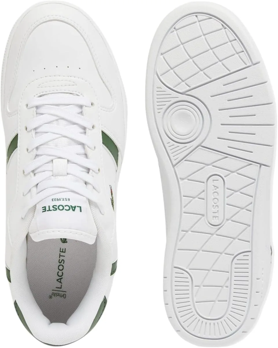Кроссовки Lacoste для детей и подростков, комплект T-Clip, темно-зеленый — фото 4